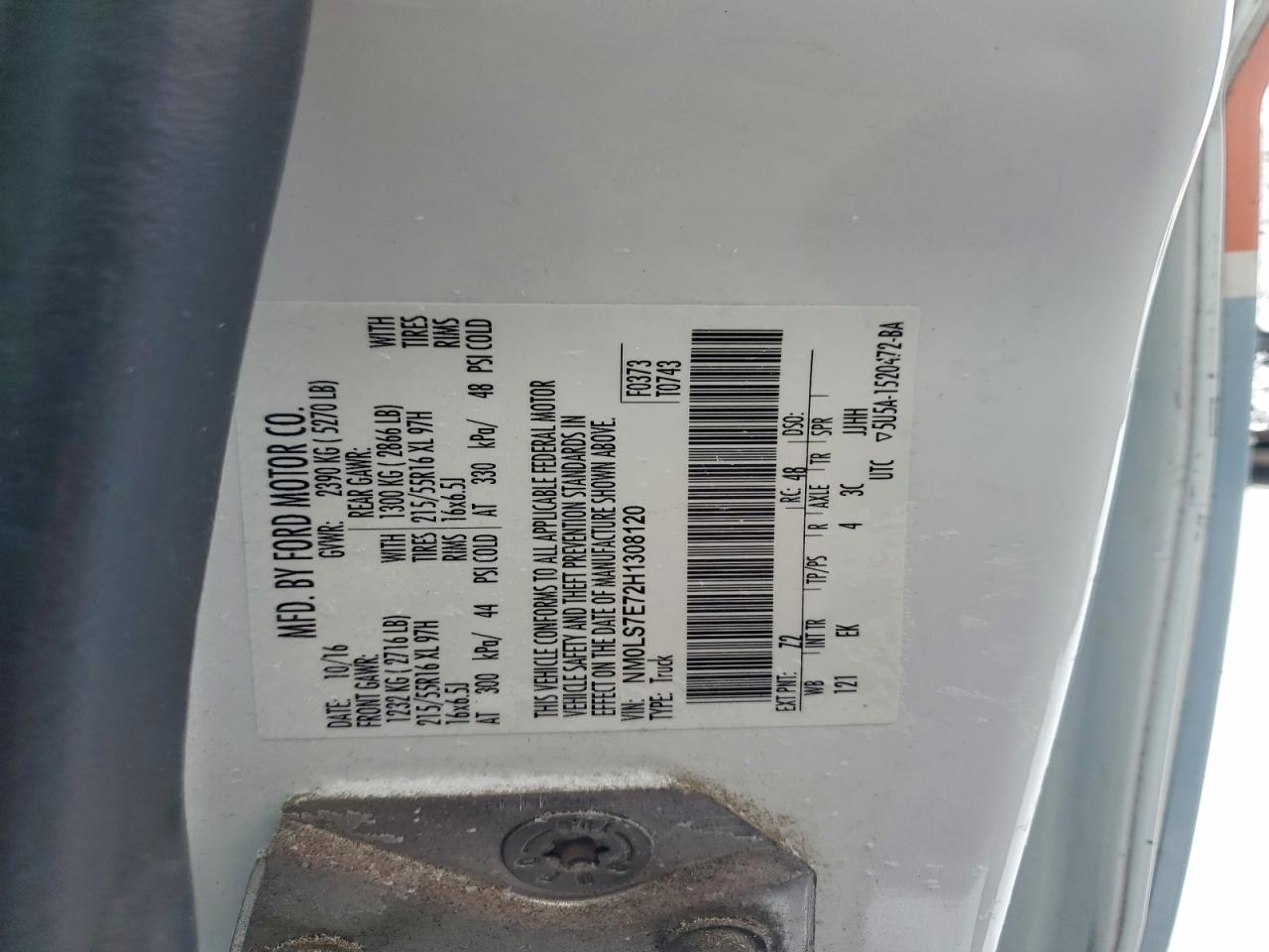 FORD TRANSIT CONNECT XL