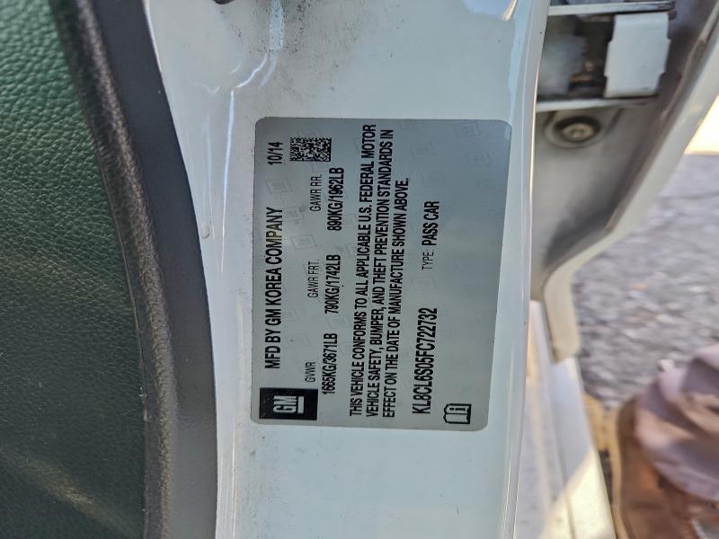 2015 CHEVROLET SPARK EV 2 #3305518074