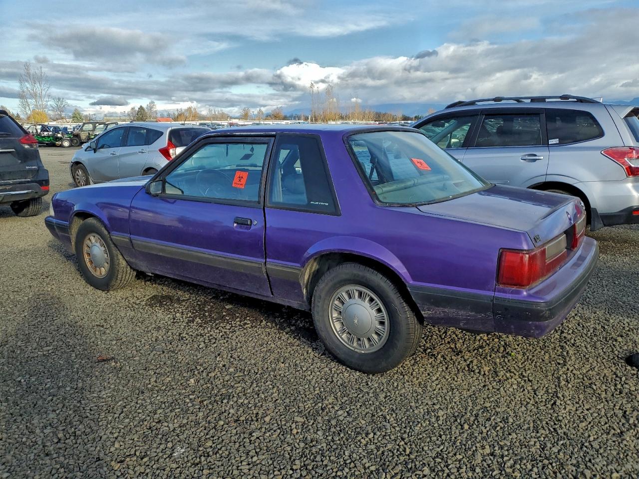 Lot #3302853886 1989 FORD MUSTANG LX