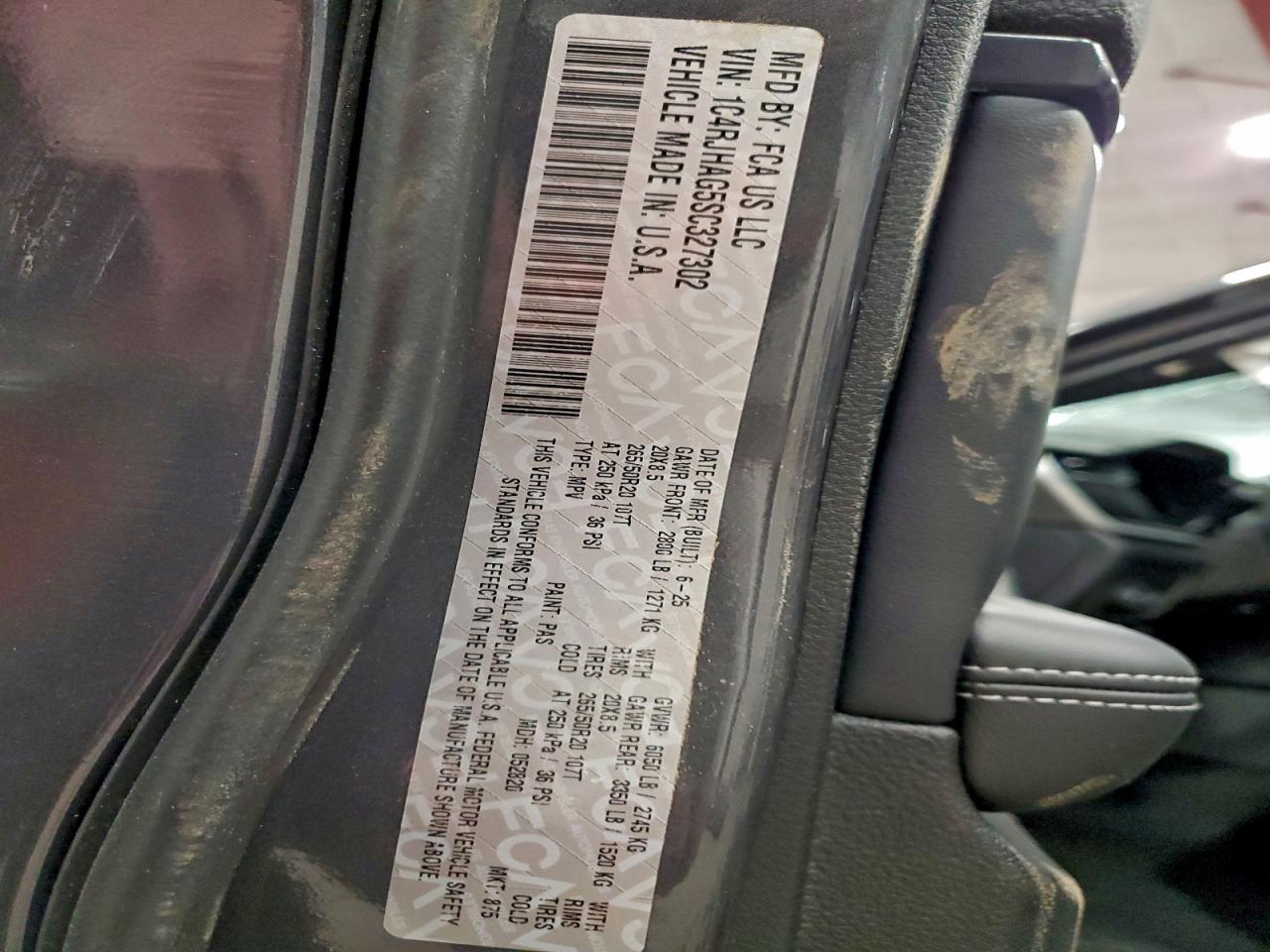 Lot #3316851672 2025 JEEP GRAND CHER