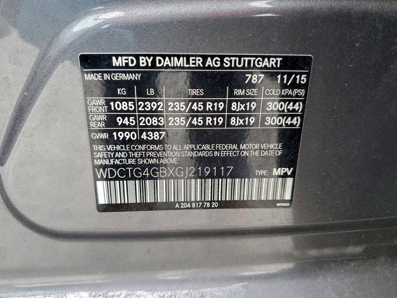 MERCEDES-BENZ GLA-CLASS 250 4MATIC