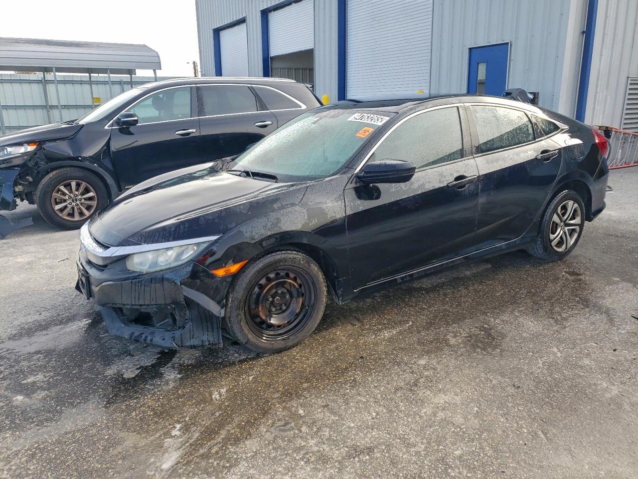 Lot #3317727071 2018 HONDA CIVIC LX