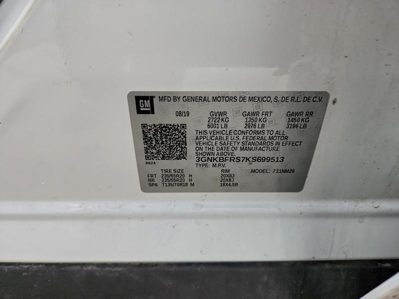 2019 CHEVROLET BLAZER PRE #3310516055