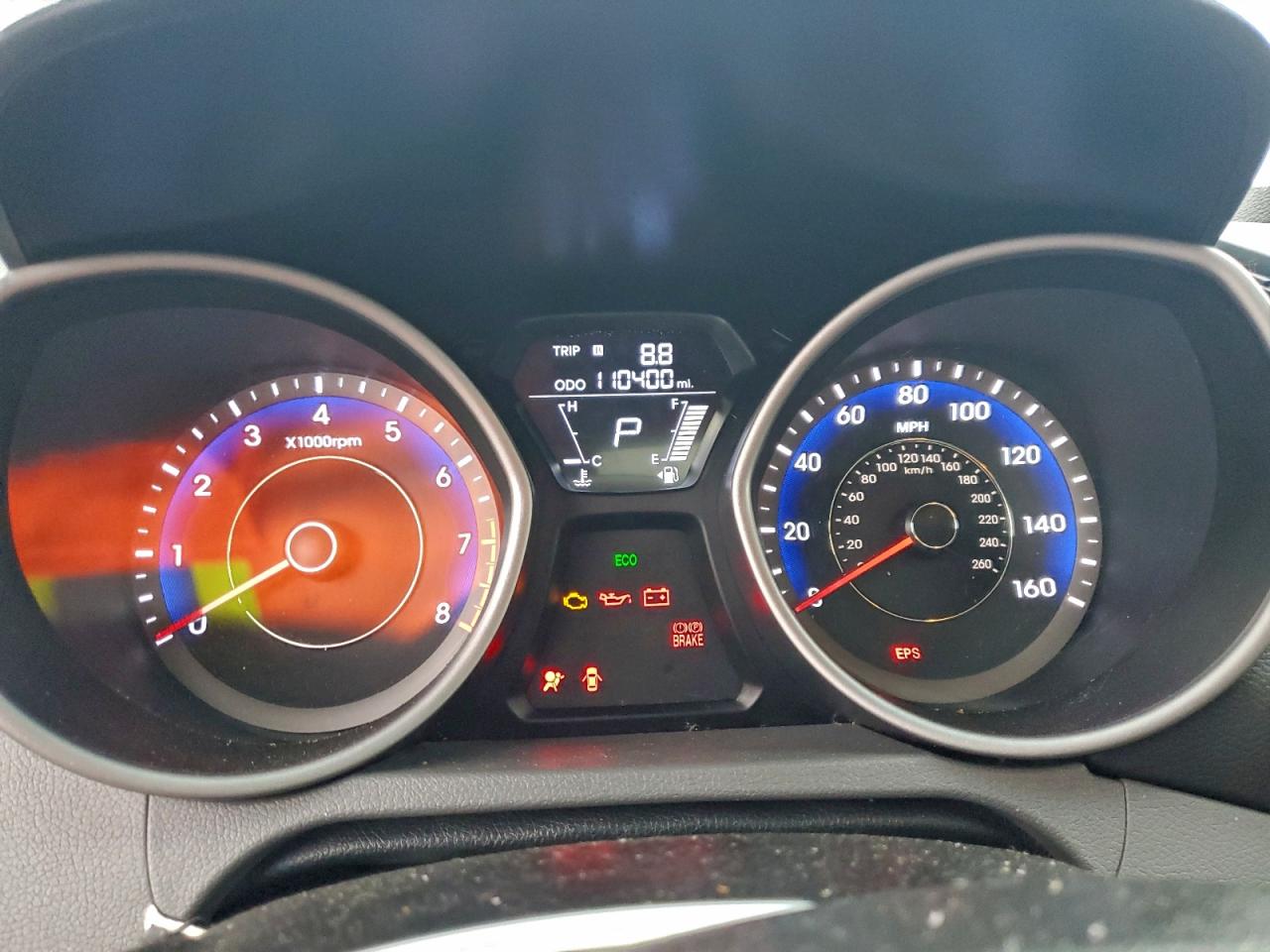 Lot #3316698526 2012 HYUNDAI ELANTRA GL