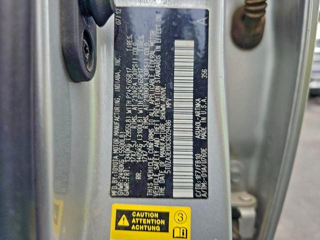 2012 TOYOTA HIGHLANDER #3301588639