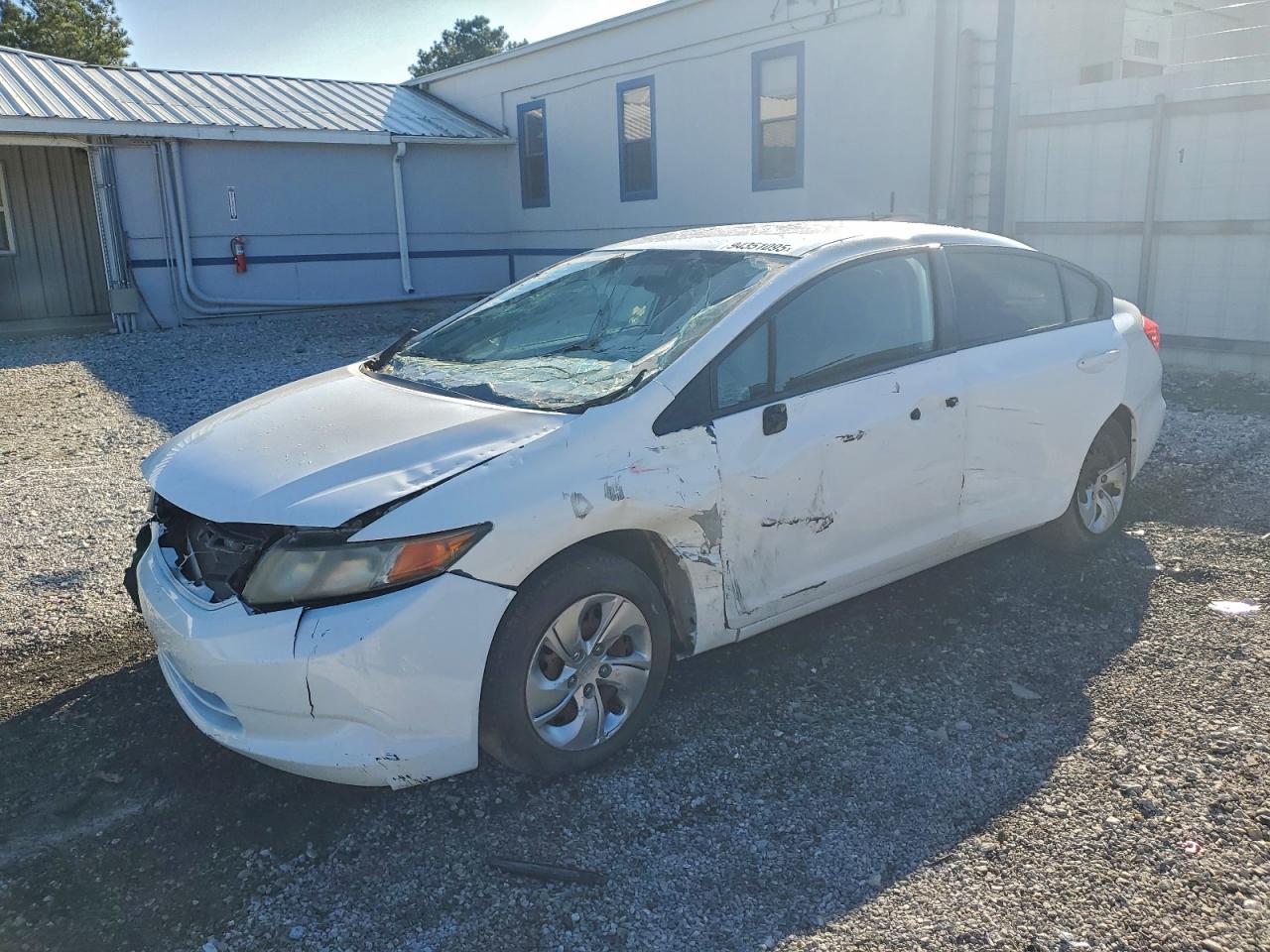 Lot #3302722004 2012 HONDA CIVIC LX