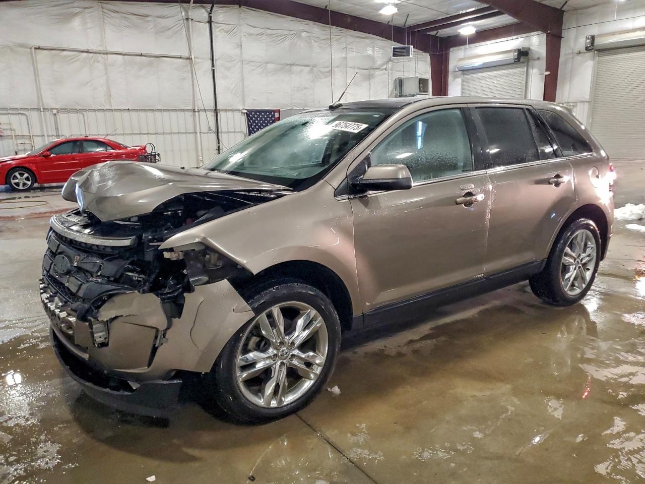Lot #3318893930 2013 FORD EDGE LIMIT