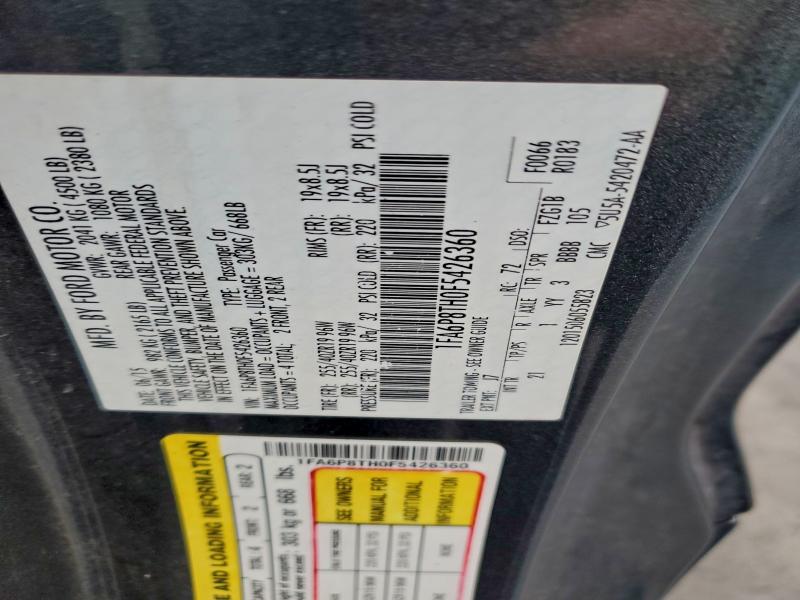 2015 FORD MUSTANG #3318027402