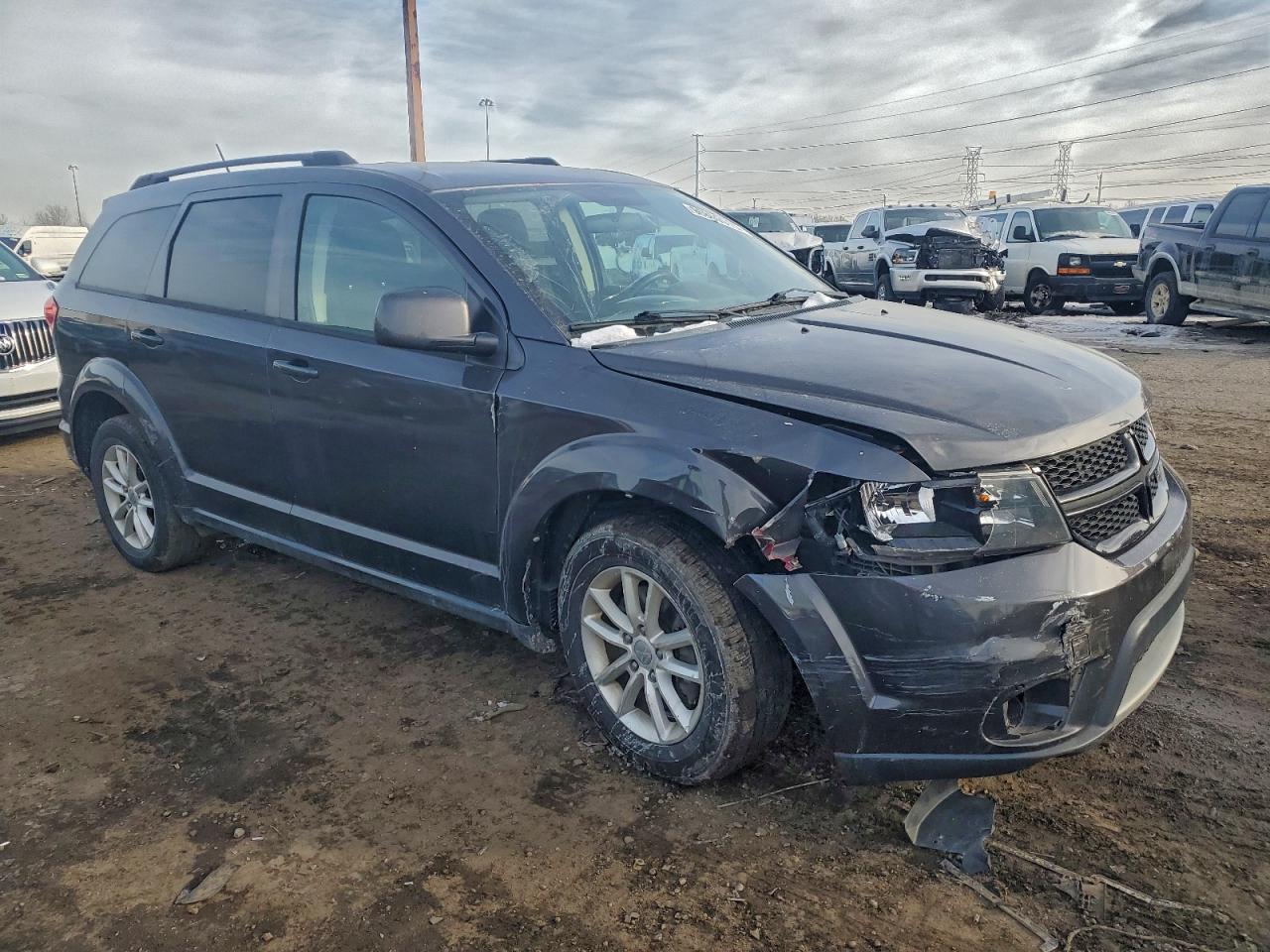 Lot #3317735118 2017 DODGE JOURNEY SX