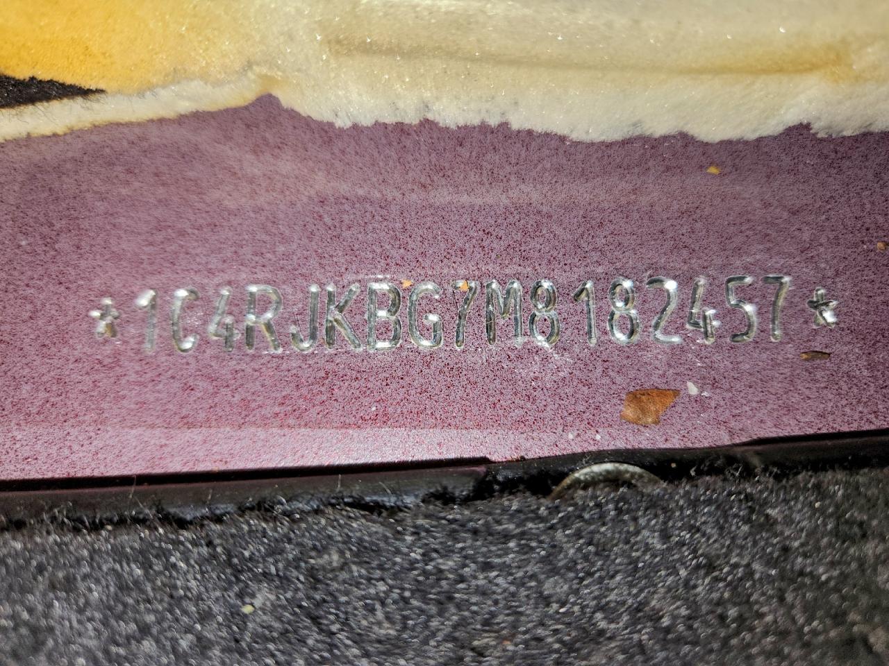 Lot #3305433441 2021 JEEP GRAND CHER