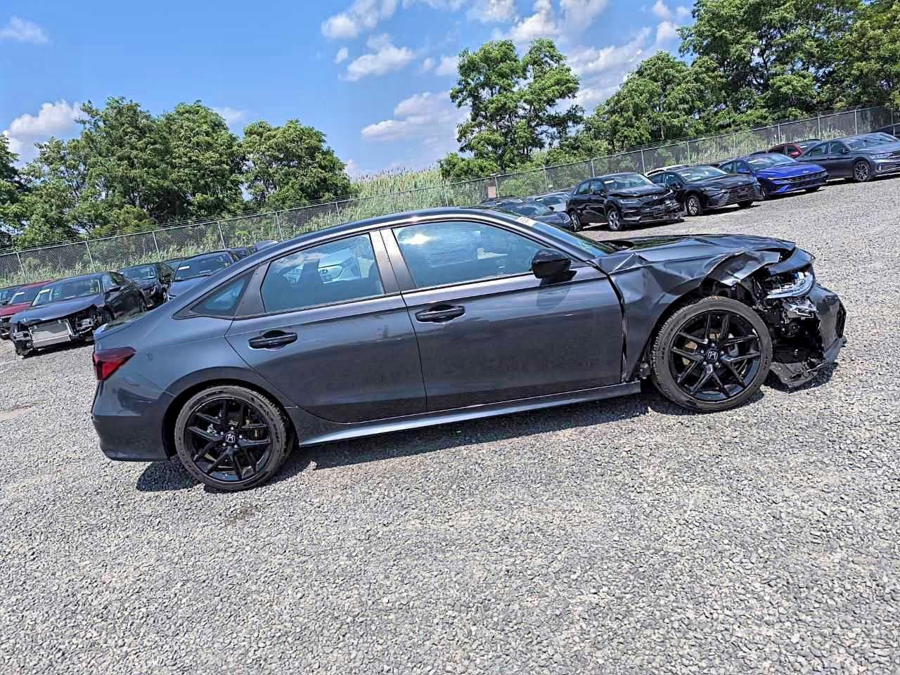 Lot #3318925951 2025 HONDA CIVIC SPOR