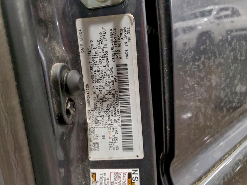 2005 TOYOTA 4RUNNER SR #3310455300