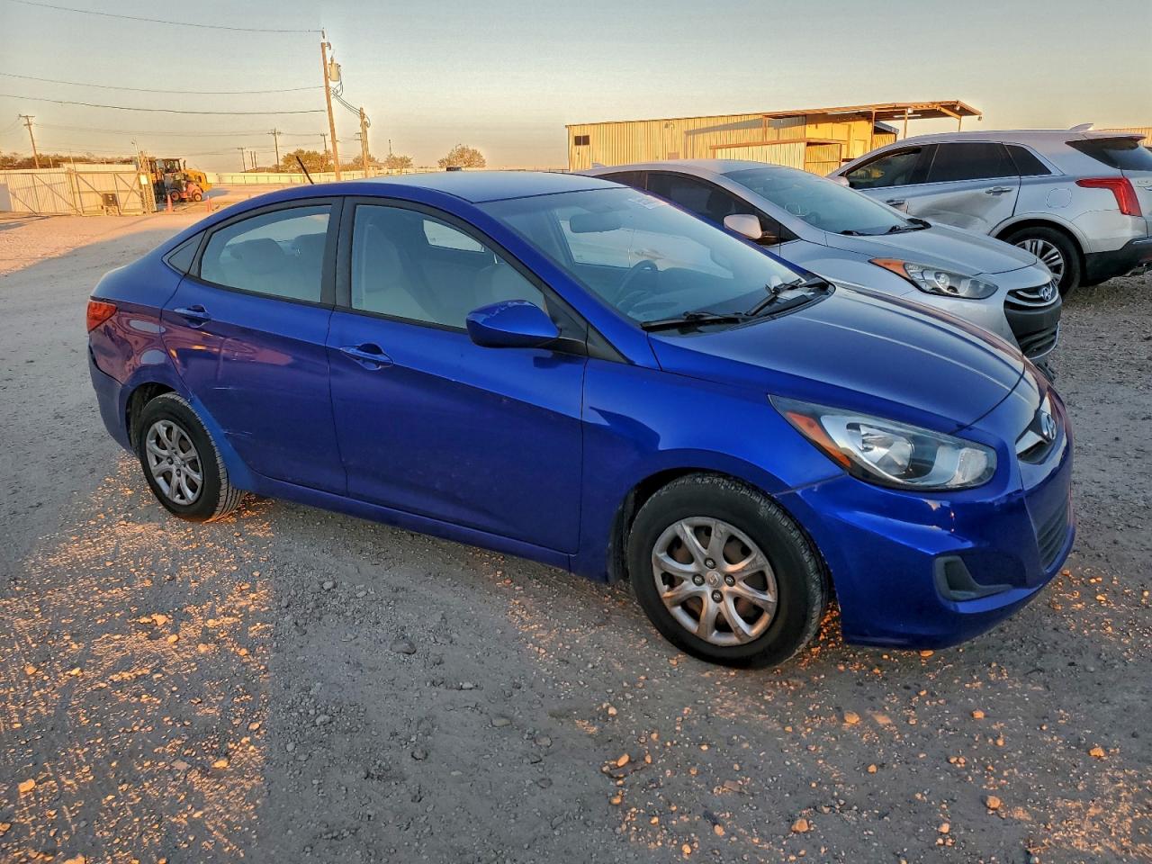 Lot #3312309777 2014 HYUNDAI ACCENT GLS