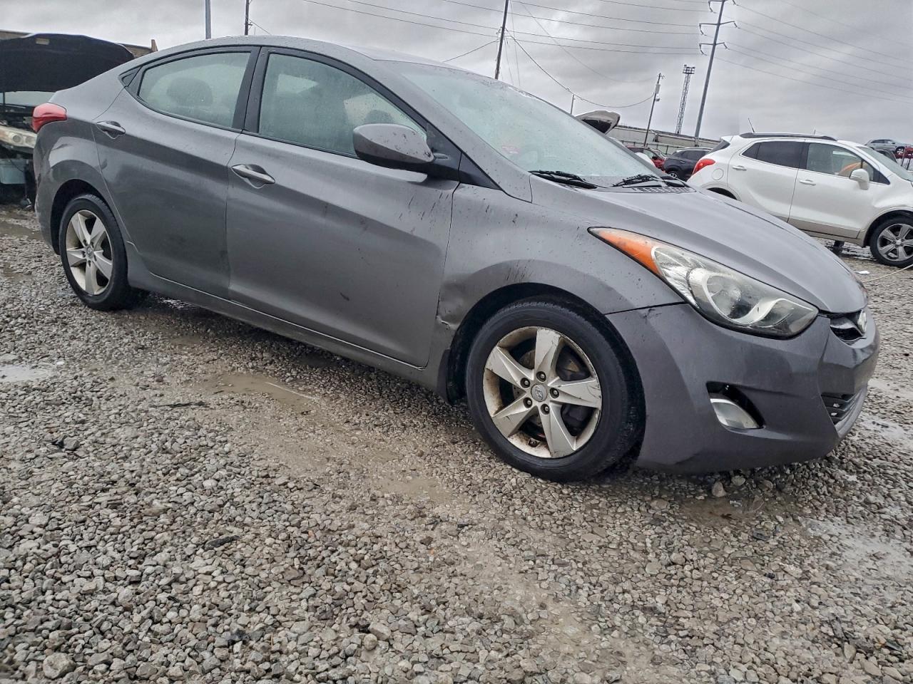 Lot #3312427673 2013 HYUNDAI ELANTRA GL