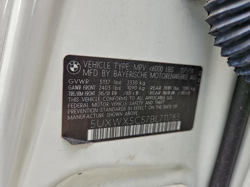 2011 BMW X3 XDRIVE2 #3302653034