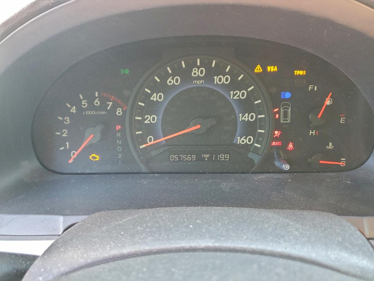 Lot #3318894915 2009 HONDA ODYSSEY EX