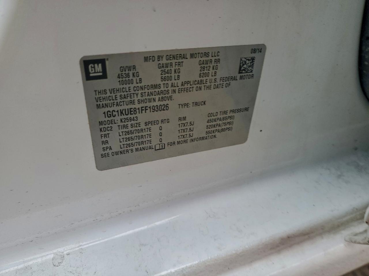 CHEVROLET SILVERADO K2500 HEAVY DUTY