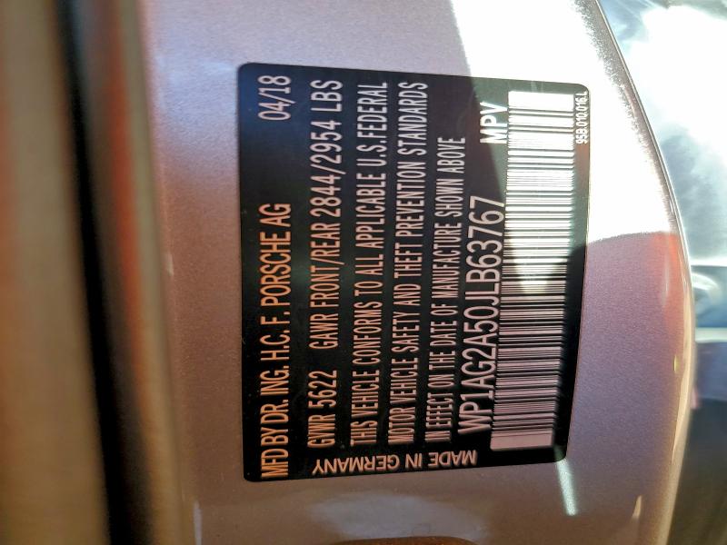 2018 PORSCHE MACAN GTS #3310337970