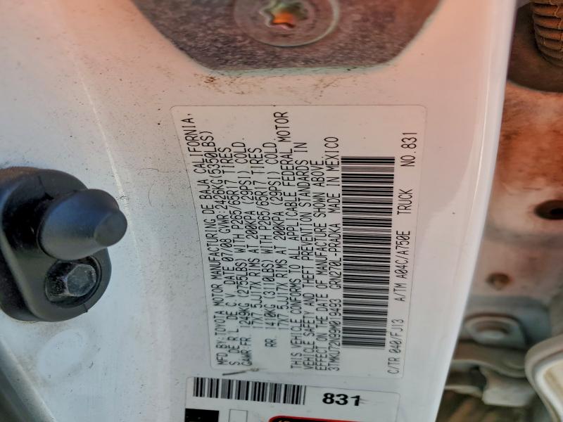 2009 TOYOTA TACOMA DOU #3305725723