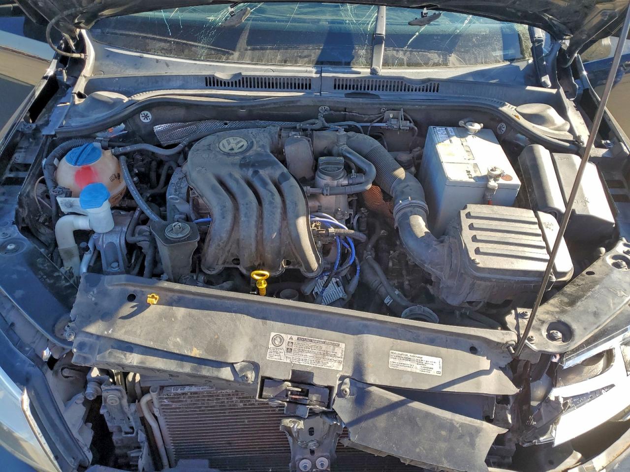 Lot #3317149014 2015 VOLKSWAGEN JETTA BASE