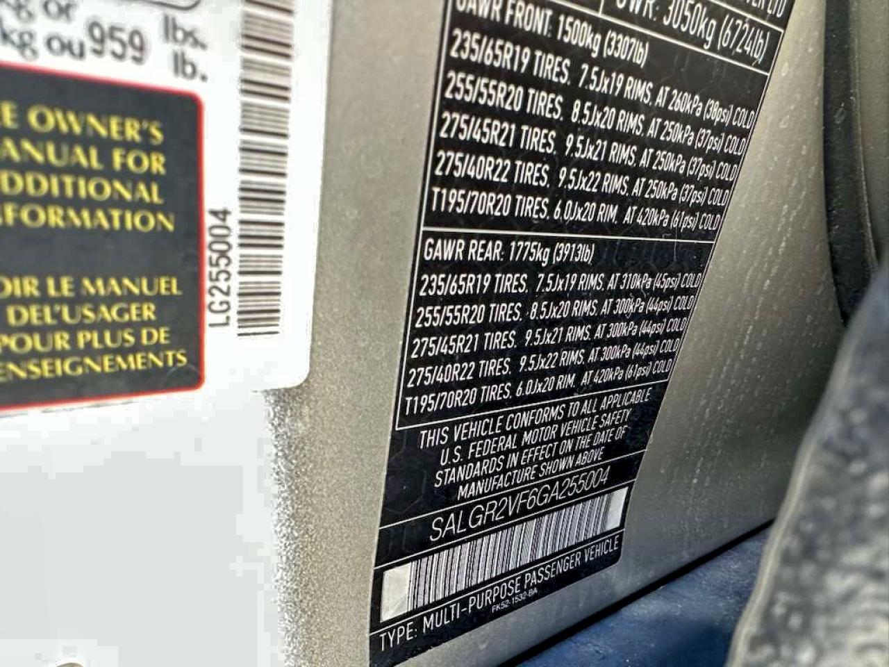 LAND ROVER RANGE ROVER RANGE ROVE