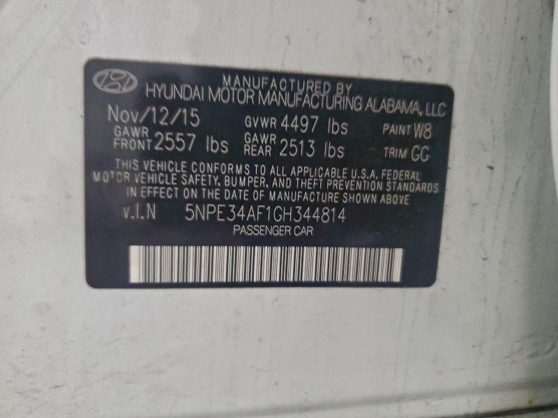 2016 HYUNDAI SONATA SPO #3310557080