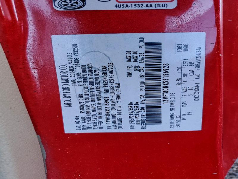 2005 FORD MUSTANG #3313702150