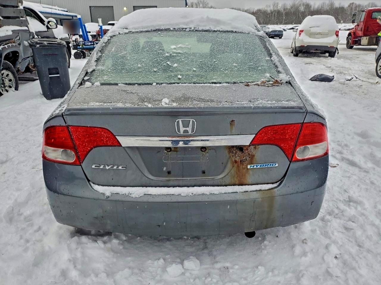 Lot #3308374288 2009 HONDA CIVIC HYBR