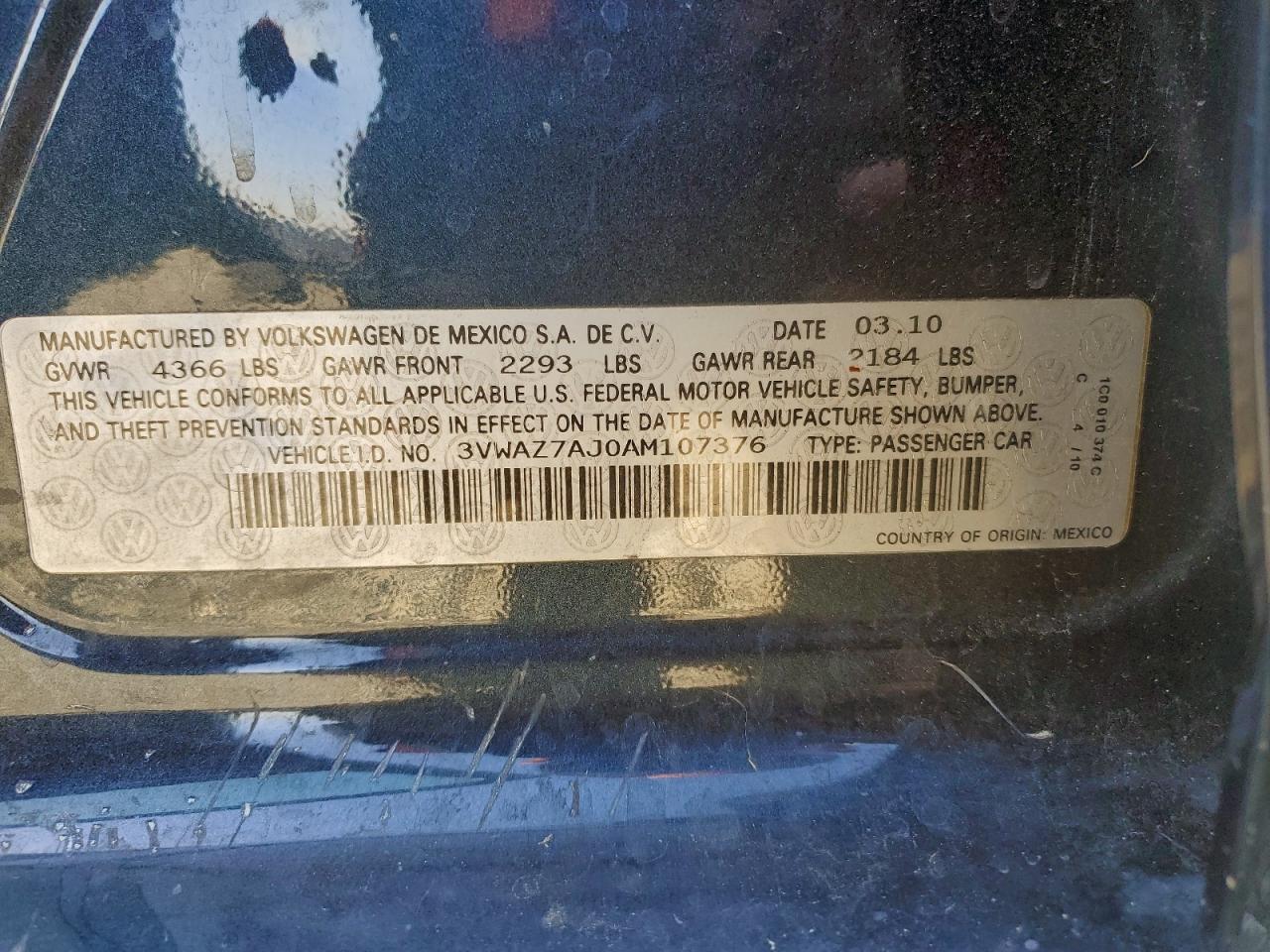 VOLKSWAGEN JETTA LIMITED