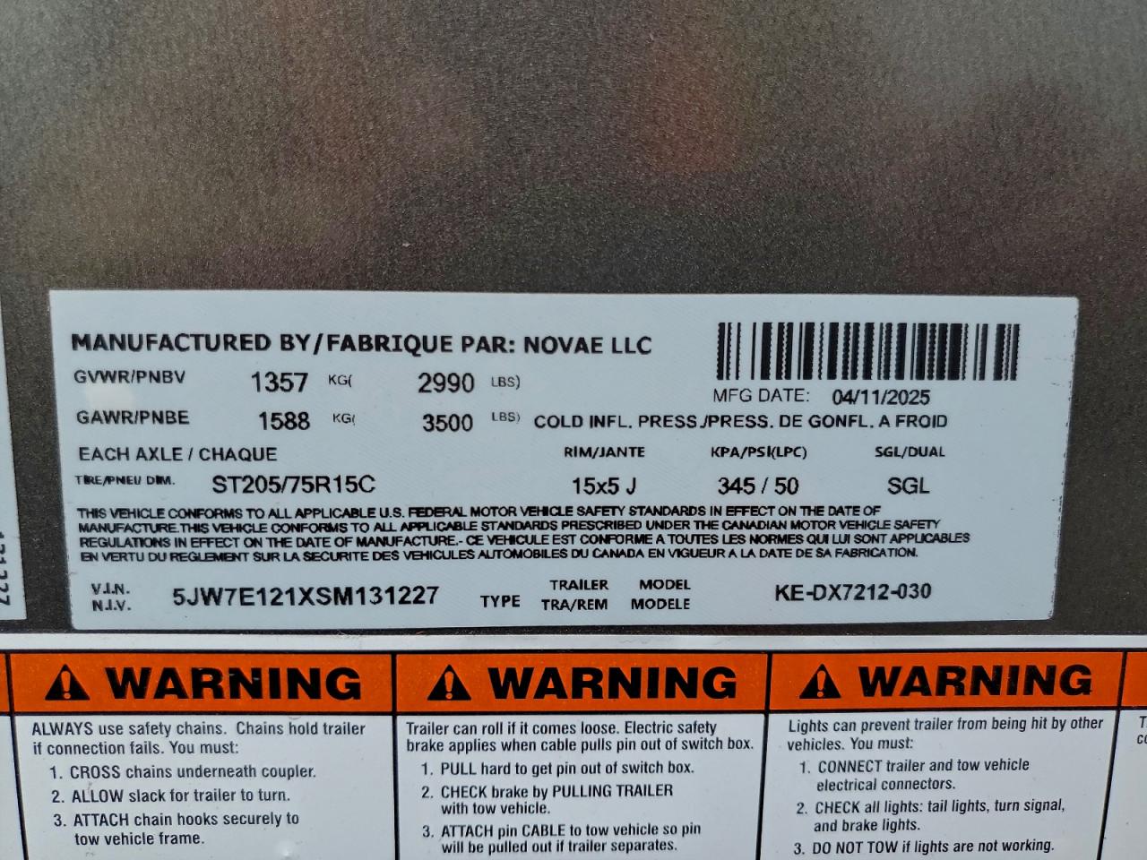 Lot #3315694724 2025 SURE-TRAC UNKNOWN