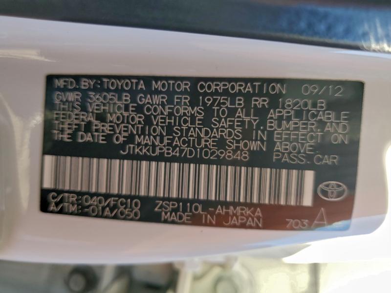 2013 TOYOTA SCION XD #3315590785