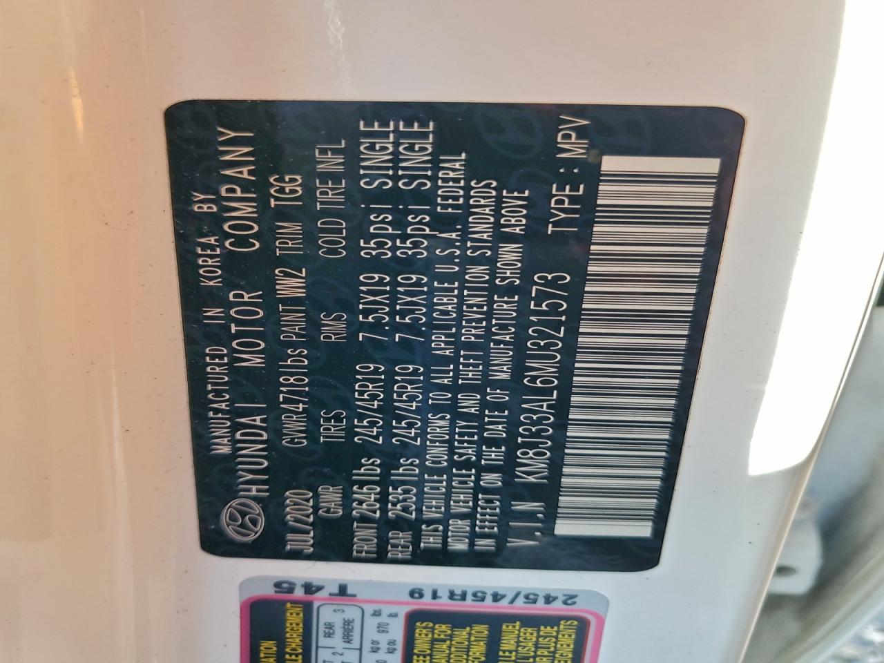 HYUNDAI TUCSON LIMITED