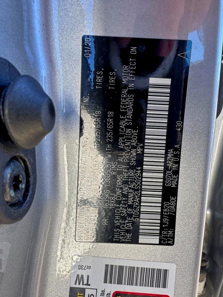 TOYOTA HIGHLANDER XLE