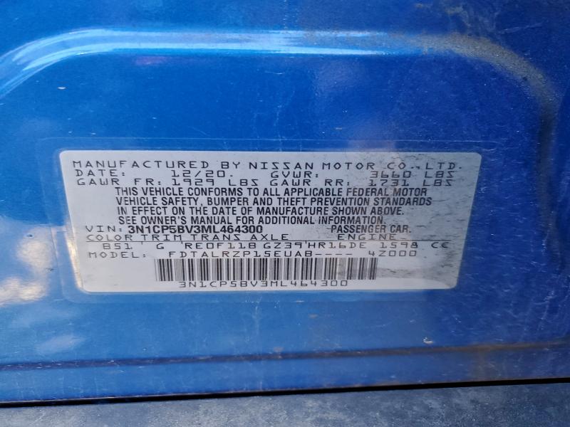 2021 NISSAN KICKS S #3318913921