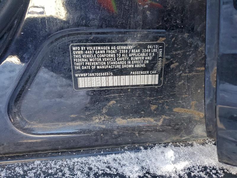 2013 VOLKSWAGEN CC SPORT #3301810358