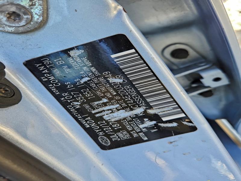 2013 HYUNDAI ACCENT GLS #3304812674