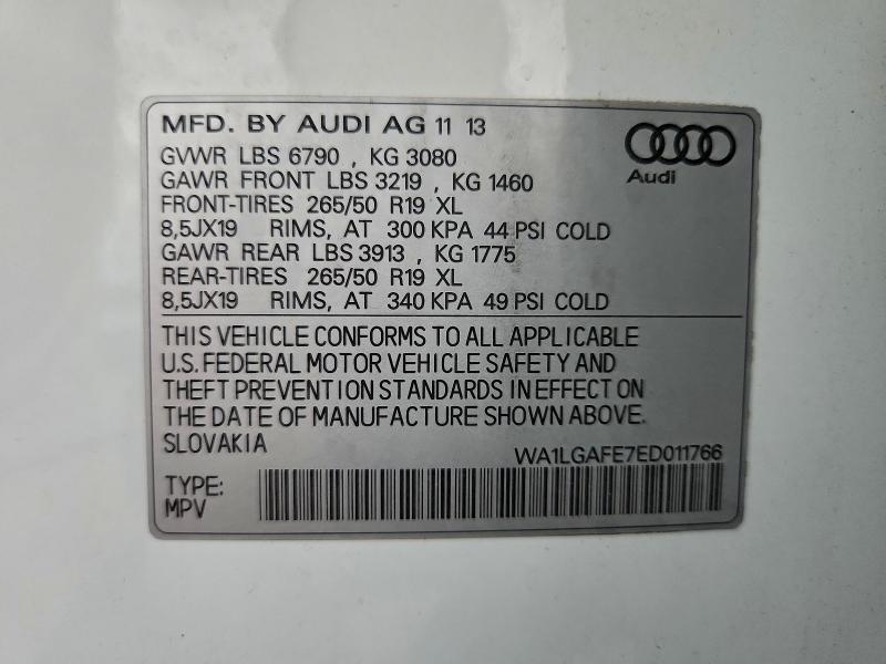 2014 AUDI Q7 PREMIUM #3305343305