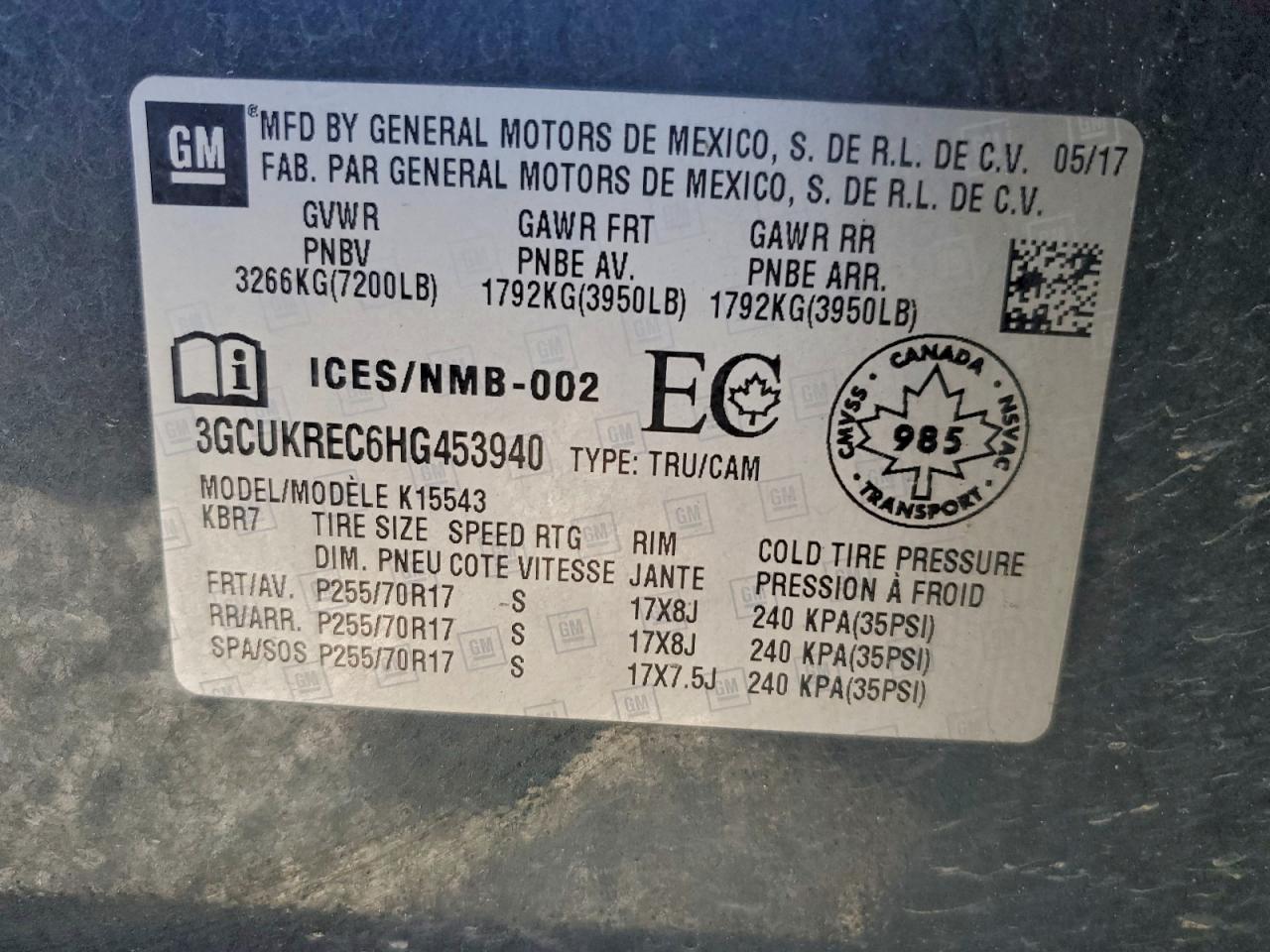 CHEVROLET SILVERADO K1500 LT