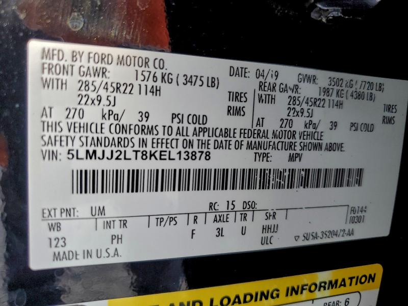 2019 LINCOLN NAVIGATOR #3302653028