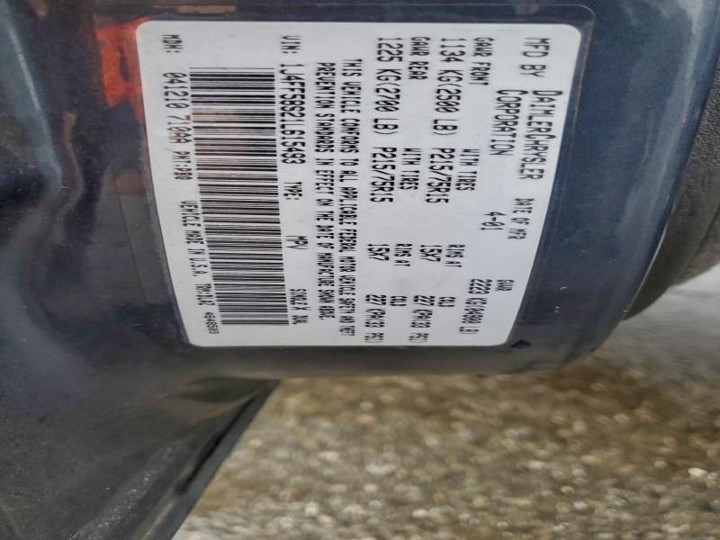 2001 JEEP CHEROKEE C #3316066235