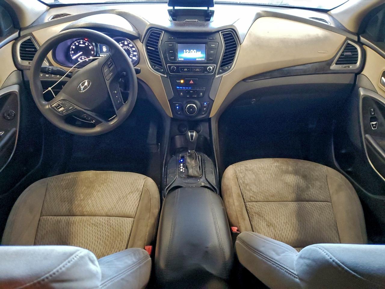 Lot #3316834664 2017 HYUNDAI SANTA FE S