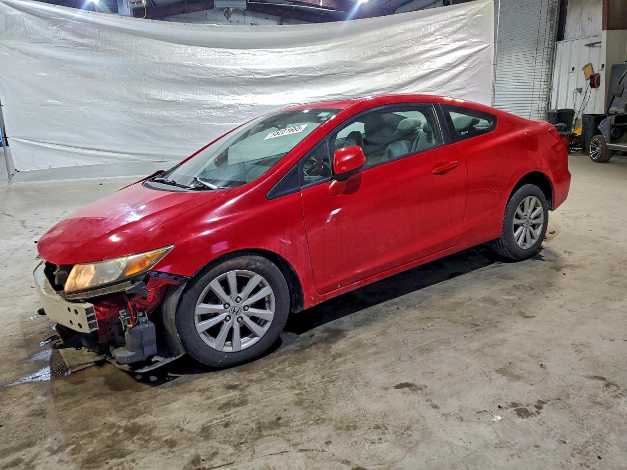 Lot #3312290771 2012 HONDA CIVIC EX