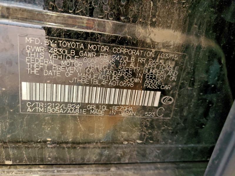 2015 LEXUS GS 350 #3304557452