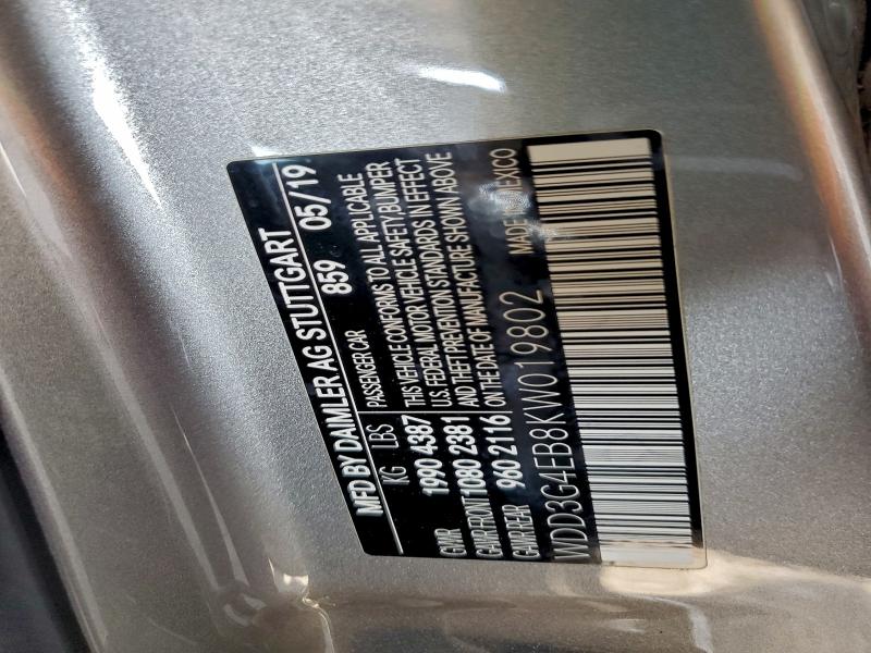 2019 MERCEDES-BENZ A 220 #3308198278