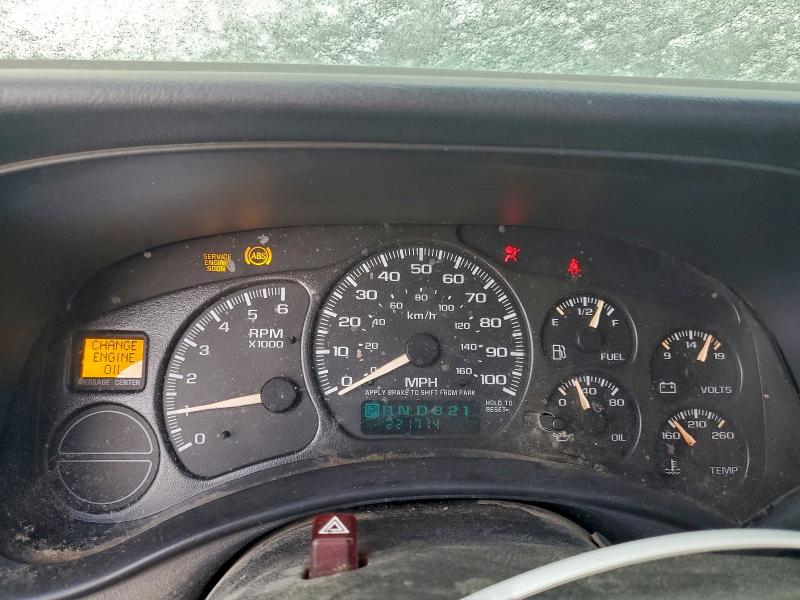 2001 CHEVROLET TAHOE K150 #3304587439