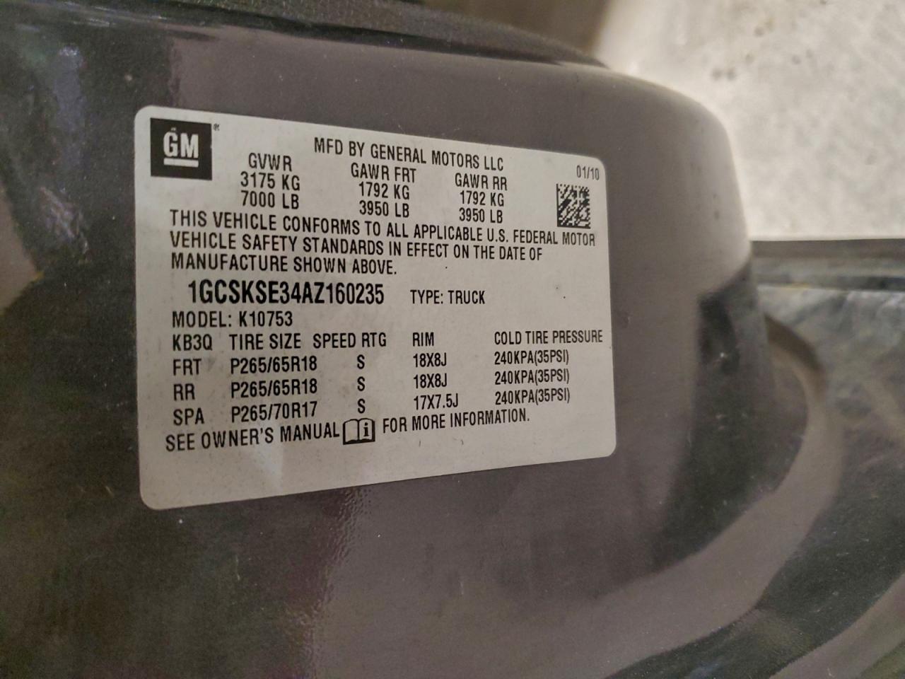 CHEVROLET SILVERADO K1500 LT