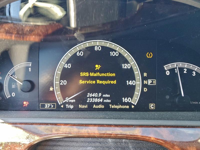 2010 MERCEDES-BENZ S 550 4MAT #3304609462