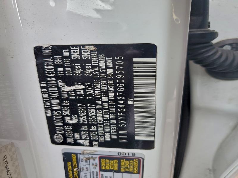 2016 KIA SORENTO LX #3310500090