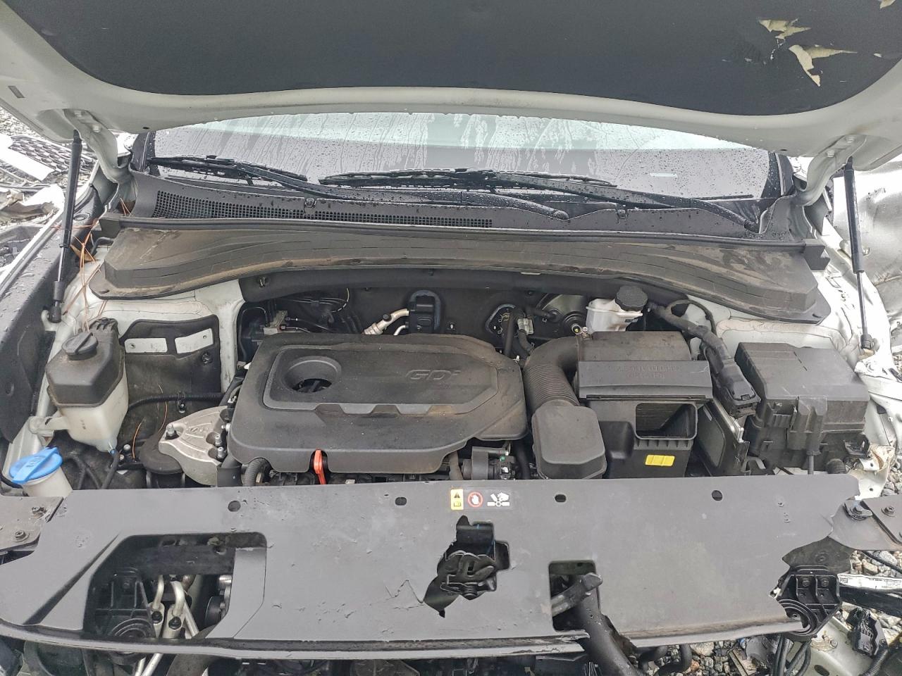 Lot #3308267221 2019 HYUNDAI SANTA FE S