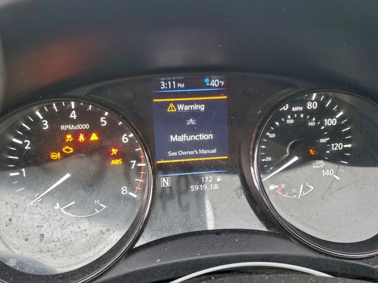 NISSAN ROGUE SPORT S